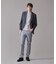 【ストレッチ】シャンブレーストレッチツイル パンツ