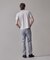 【ストレッチ】シャンブレーストレッチツイル パンツ