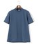 シルクのような光沢感の上品Tシャツ【UVカット / 接触冷感 / 吸水速乾】【J.PRESS PREMIUM JERSEY】ポンチモックネック Tシャツ