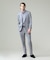【ストレッチ / 洗える / 吸水速乾/ 接触冷感】【J.PRESS-POOL WOOL】ジャージーセットアップ ジャケット_25年モデル
