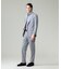 【ストレッチ / 洗える / 吸水速乾/ 接触冷感】【J.PRESS-POOL WOOL】ジャージーセットアップ ジャケット_25年モデル