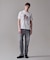 新色登場！【毎シーズン大好評】【UNISEX】ファブリックワッペン バックブルTシャツ