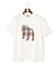 新色登場！【毎シーズン大好評】【UNISEX】ファブリックワッペン バックブルTシャツ