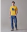 新色登場！【毎シーズン大好評】【UNISEX】ファブリックワッペン バックブルTシャツ