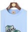 新色登場！【毎シーズン大好評】【UNISEX】ファブリックワッペン バックブルTシャツ