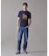新色登場！【毎シーズン大好評】【UNISEX】ファブリックワッペン バックブルTシャツ