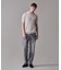 【HTBRID LINEN】スキッパーニット ポロシャツ