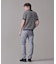 【HTBRID LINEN】スキッパーニット ポロシャツ
