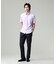 酷暑の清潔感もこれ一枚で【吸水速乾 / 抗菌防臭 / 防シワ】【J.PRESS OXFORD JERSEY】カノコインレイストライプ 半袖シャツ / B.D.