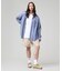 【J.PRESS ORIGINALS】【UNISEX】Cotton Dangary B.D. Shirt / Baggy-Fit