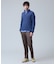 ウール×カシミヤの上質素材【Cash Lamb's Wool】ハーフジップ ニット_25年モデル
