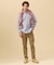 1枚で品よく決まる【選べる8色 / IVY SHIRTS】オックスフォードオーバル シャツ /B.D.