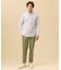 1枚で品よく決まる【選べる8色 / IVY SHIRTS】オックスフォードオーバル シャツ /B.D.