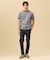 クールビズ対応【接触冷感 / 吸水速乾】【J.PRESS PREMIUM JERSEY】アーガイルリンクス Tシャツ
