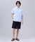 【J.PRESS ORIGINALS】Broad Stripe Open Half Sleeve Shirt / Baggy-Fit