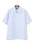 【J.PRESS ORIGINALS】Broad Stripe Open Half Sleeve Shirt / Baggy-Fit
