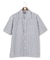 【J.PRESS ORIGINALS】Broad Stripe Open Half Sleeve Shirt / Baggy-Fit