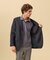 【SHACKET】ブラックウォッチ サマーダブルフェイス ジャケット
