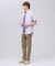 ひんやりで品あり【吸水速乾 / 接触冷感 / 高通気性】Aero Weave クールマックスサッカー チェック シャツ / B.D.