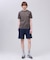 大人気【WEB限定】バックブル スウェットハーフパンツ