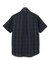 【KING SIZE 】【吸水速乾 / 接触冷感 / 高通気性】Aero Weave クールマックスサッカー チェック シャツ / B.D.