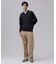 【TAILORED KNIT】コットンカシミヤ スキッパー ニットポロシャツ