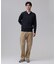 【TAILORED KNIT】コットンカシミヤ スキッパー ニットポロシャツ