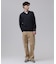 【TAILORED KNIT】コットンカシミヤ スキッパー ニットポロシャツ