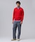 【TAILORED KNIT】コットンカシミヤ スキッパー ニットポロシャツ