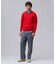 【TAILORED KNIT】コットンカシミヤ スキッパー ニットポロシャツ