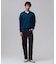 【TAILORED KNIT】コットンカシミヤ スキッパー ニットポロシャツ