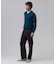 【TAILORED KNIT】コットンカシミヤ スキッパー ニットポロシャツ