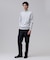 【TAILORED KNIT】コットンカシミヤ モックネック ニット