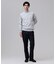 【TAILORED KNIT】コットンカシミヤ モックネック ニット