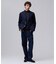 【TAILORED KNIT】コットンカシミヤ モックネック ニット