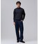 【TAILORED KNIT】コットンカシミヤ モックネック ニット