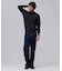 【TAILORED KNIT】コットンカシミヤ モックネック ニット