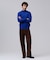 【TAILORED KNIT】コットンカシミヤ モックネック ニット