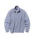 【Cash Lamb's Wool】ハーフジップ ニット_26年モデル