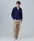 【Cash Lamb's Wool】ハーフジップ ニット_26年モデル