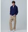 【Cash Lamb's Wool】ハーフジップ ニット_26年モデル