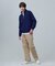 【Cash Lamb's Wool】ハーフジップ ニット_26年モデル