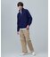 【Cash Lamb's Wool】ハーフジップ ニット_26年モデル