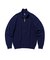 【Cash Lamb's Wool】ハーフジップ ニット_26年モデル