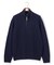 【Cash Lamb's Wool】ハーフジップ ニット_26年モデル
