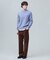 【Cash Lamb's Wool】ケーブルクルーネック ニット_26年モデル