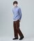 【Cash Lamb's Wool】ケーブルクルーネック ニット_26年モデル