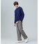 【Cash Lamb's Wool】ケーブルクルーネック ニット_26年モデル