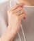 【好評につき追加・着こなしのポイントに】2WAY ライン スカーフ リング
