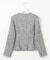 【セットアップ対応】Light Tweed ノーカラー ジャケット
